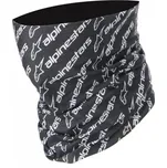 Nákrčník LINEAR NECK TUBE, ALPINESTARS (černá/bílá)