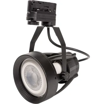 Bodové svítidlo Černé lištové svítidlo 3F + LED žárovka 11W - Denní bílá - LED Solution - 105601_154 - 105601_154