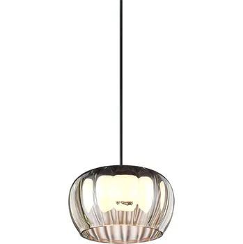 Wever & Ducré Designové skleněné svítidlo Wetro Taupe Striped Průměr: 150 mm 236188TW9 Designové skleněné svítidlo Wetro Taupe Striped