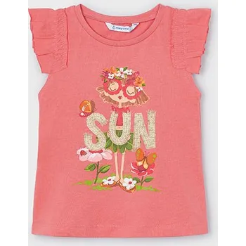 Dívčí triko Mayoral 3098 meruňkové Rozměr: 98