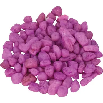 Happet Akvarijní štěrk - Neonově světle fialový Zrnitost/Váha: 15 mm/0,5 kg