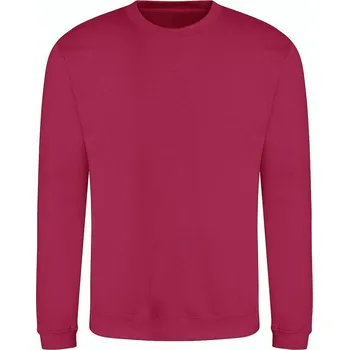 Pánská mikina Měkká bavlněná mikina přes hlavu Just Hoods Barva: červená brusinková, Velikost: S JH030