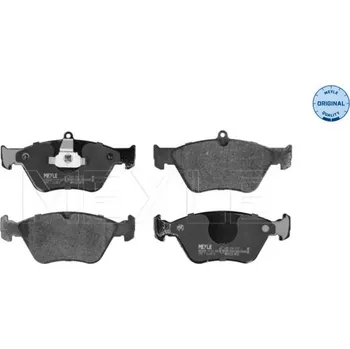 Brzdový systém Sada brzdových destiček, kotoučová brzda MEYLE 025 214 1117