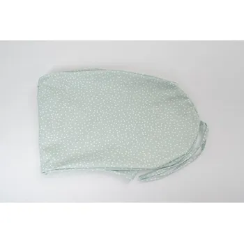 Povlak na kojící polštář mentolové puntíky