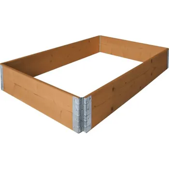 Vyvýšený záhon Vyvýšený záhon zástrčný Buildify 120 x 80 x 20 cm smrk medový