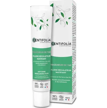 Odličovač Centifolia Fraicheur de thé Vyživující fluid proti lesku pleti 40 ml