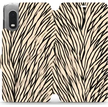 Pouzdro na mobilní telefon Flipové pouzdro Mobiwear - Samsung Galaxy Xcover PRO - VA52S V koruně stromu (Knížkové flip pouzdro, obal, kryt na mobil Samsung Galaxy Xcover PRO - VA52S V koruně stromu, materiál Umělá kůže + TPU - ochrana 360°, stojánek, silikonová vanička, magnetické)