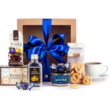 Dárkový potravinový koš Dárkovna s.r.o. - Box pro muže Dědečkův sad