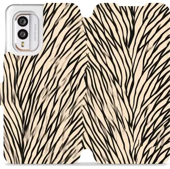 Pouzdro na mobilní telefon Flipové pouzdro Mobiwear - Nokia X30 5G - VA52S V koruně stromu (Knížkové flip pouzdro, obal, kryt na mobil Nokia X30 5G - VA52S V koruně stromu, materiál Umělá kůže + TPU - ochrana 360°, stojánek, silikonová vanička, magnetické zavírání)