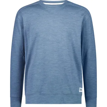Pánská mikina merino mikina MONS ROYALE COVERT LITE CREW smokey blue Velikost: XXL