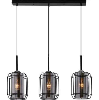 Černý závěsný lustr Jonera pro žárovku 3x E27 - Candellux - 33-08435 - 33-08435