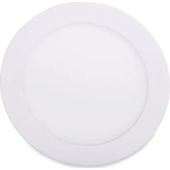 LED panel Bílý vestavný LED panel kulatý 120mm 6W stmívatelný - Studená bílá - LED Solution - 191076_10289 - 191076_10289