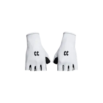 Cyklistické rukavice KALAS Z4 | Cyklo rukavice krátké | White | Velikost: 6