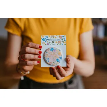 Kosmetické zrcátko ePiPí Kosmetické zrcátko - You can change the world, girl