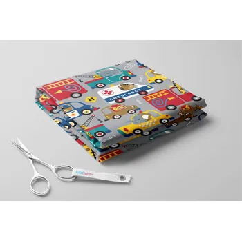 Softshell zimní, Zvířátka v autě Barva: Světle šedá