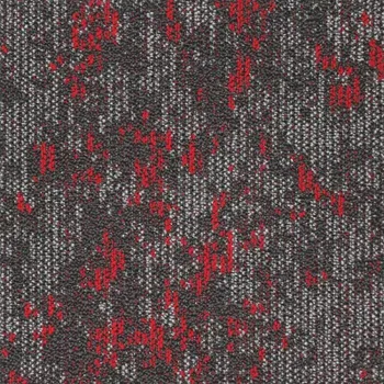 Koberec Pevanha kobercové čtverce Cloud 9672 červená/šedá