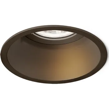 Wever & Ducré Minimalistická vestavná bodovka Deeper LED Barva: Bronzová, Teplota chromatičnosti: 2700 Kelvinů, Úhel vyzařování: 34° 152361Q3