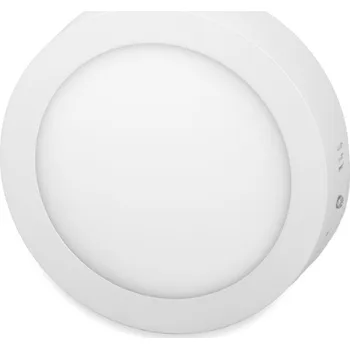 LED panel Bílý přisazený LED panel kulatý 120mm 6W - Studená bílá - T-LED
