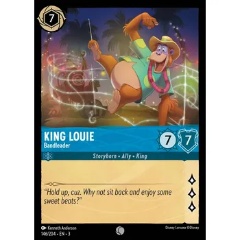 Karetní hra King Louie 146/204 - Into the Inklands Typ karty: Foil