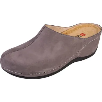 Dámská zdravotní obuv Buxa Dámská zdravotní kožená obuv na klínku BZ340 - Šedá Velikost: 38