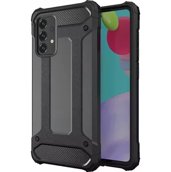 Pouzdro na mobilní telefon Odolné pouzdro Coolcase Armor na mobil Samsung Galaxy A23 | Samsung Galaxy A23 5G černé (Odolný kryt či obal Forcell Armor na mobil Samsung Galaxy A23 | Samsung Galaxy A23 5G v černé barvě)