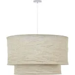 Béžové lněné stínidlo Kave Home Mariela 60 cm