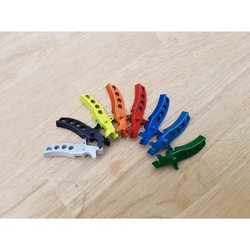 Airsoft RetroArms CNC spoušť AR15 - D - stříbrná