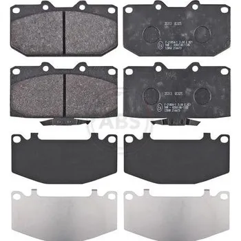 Brzdová destička Sada brzdových destiček, kotoučová brzda A.B.S. 35313