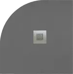 GELCO Sprchová vanička MITIA PMSR90 900x900 mm, šedá profilovaná