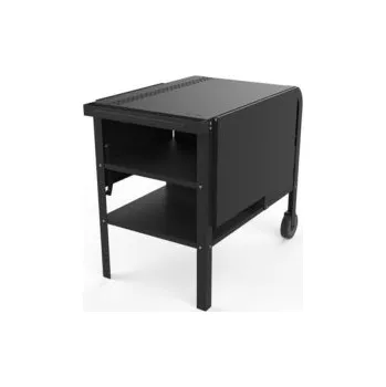 Zahradní gril ZIIPA Desserte Fredda servírovací stolek s kolečky černý + doprava zdarma!