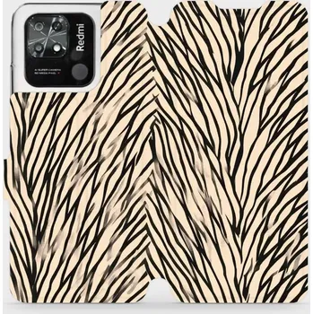 Pouzdro na mobilní telefon Flipové pouzdro Mobiwear - Xiaomi Redmi 10C - VA52S V koruně stromu (Knížkové flip pouzdro, obal, kryt na mobil Xiaomi Redmi 10C - VA52S V koruně stromu, materiál Umělá kůže + TPU - ochrana 360°, stojánek, silikonová vanička, magnetické zavírání)