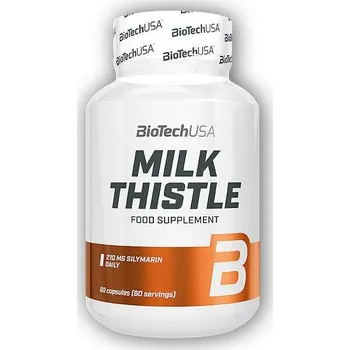 BioTech USA Milk Thistle 60 kapslí