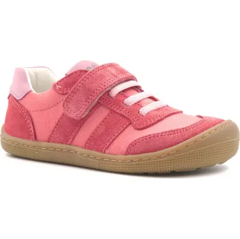 Dívčí tenisky Koel barefoot tenisky kožené Dylan Suede Fuxia Velikost: 27
