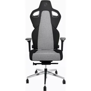PORSCHE RECARO Gaming Chair Pepita Ltd Herní židle s dokonalou ergonometrií (Ať už pro hraní her nebo práci doma. Herní židle v elegantním vzhledu Pepita houndstooth. Design Studio F. A. Porsche.)