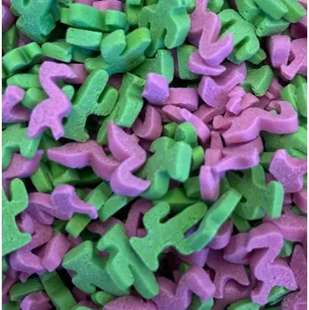 Jedlá dekorace na dort Mini pelikáni a kaktusy 90g: 90g