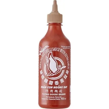 Flying Goose Sriracha chilli omáčka 455ml - Česneková