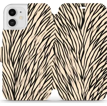 Pouzdro na mobilní telefon Flipové pouzdro Mobiwear - Apple iPhone 12 / 12 Pro - VA52S V koruně stromu (Knížkové flip pouzdro, obal, kryt na mobil Apple iPhone 12 / 12 Pro - VA52S V koruně stromu, materiál Umělá kůže + TPU - ochrana 360°, stojánek, silikonová vanička, magnetické)