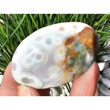 Přírodní kámen Jaspis oceán kámen z Madagaskaru (69g)