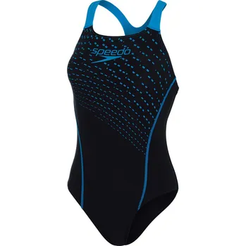 Dámské plavky Dámské Jednodílné plavky SPEEDO MEDLEY LOGO MDLT AF 8-13474D812 – Černá 32