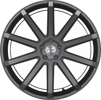 Alu kolo Corspeed DEVILLE Gunmetal šedá / bílý lem 10,5×22" 5×112 ET 30