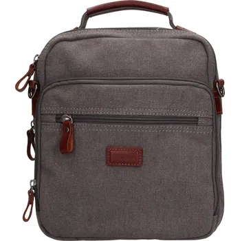Pánská aktovka Pánská taška přes rameno Fagola Gusavo - šedá