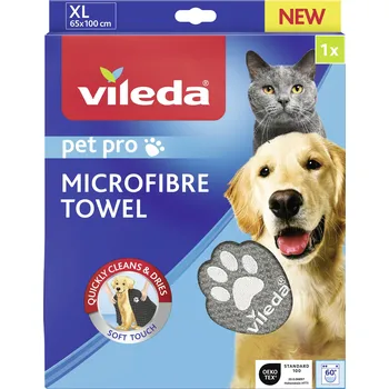 Modelová železnice Vileda Pet Pro Microfibre Towel XL Utěrka na zvířata 1 ks