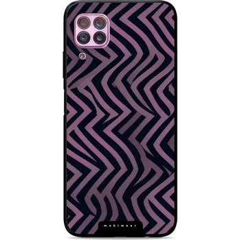 Pouzdro na mobilní telefon Lesklý kryt Mobiwear Glossy - Huawei P40 Lite - GA55G Fialové klikyháky (Prémiové lesklé pouzdro, obal, kryt Mobiwear Glossy na mobil Huawei P40 Lite - GA55G Fialové klikyháky, materiál Plast + TPU silikon - krytí po všech stranách, neošoupatelný potisk,)