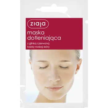 Pleťová maska Ziaja pleťová maska - okysličující s červeným jílem 7ml okysličující s červeným jílem 7ml