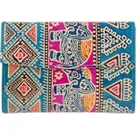 Dámská kožená peněženka Envelope Indie tyrkysová 14 x 10 cm