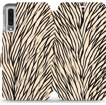 Pouzdro na mobilní telefon Flipové pouzdro Mobiwear - Samsung Galaxy A7 2018 - VA52S V koruně stromu (Knížkové flip pouzdro, obal, kryt na mobil Samsung Galaxy A7 2018 - VA52S V koruně stromu, materiál Umělá kůže + TPU - ochrana 360°, stojánek, silikonová vanička, magnetické zavírá