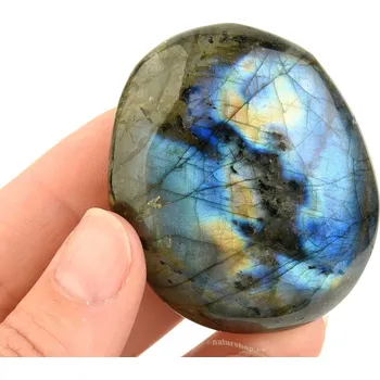 Přírodní kámen Kámen leštěný labradorit Madagaskar 73g