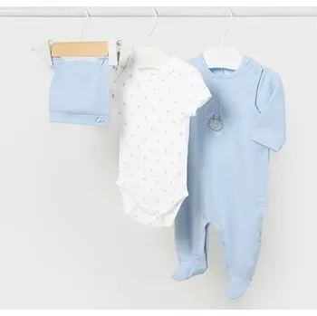 Kojenecký overall kojenecká soupravička s čepičkou Mayoral 1723-36 velikost 62