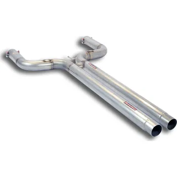 Střední díl výfuku Sada středových trubek s "H-Pipe" Supersprint 451813