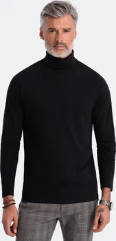 Pánský svetr Ombre OM-LSCL-0112 V1 černý